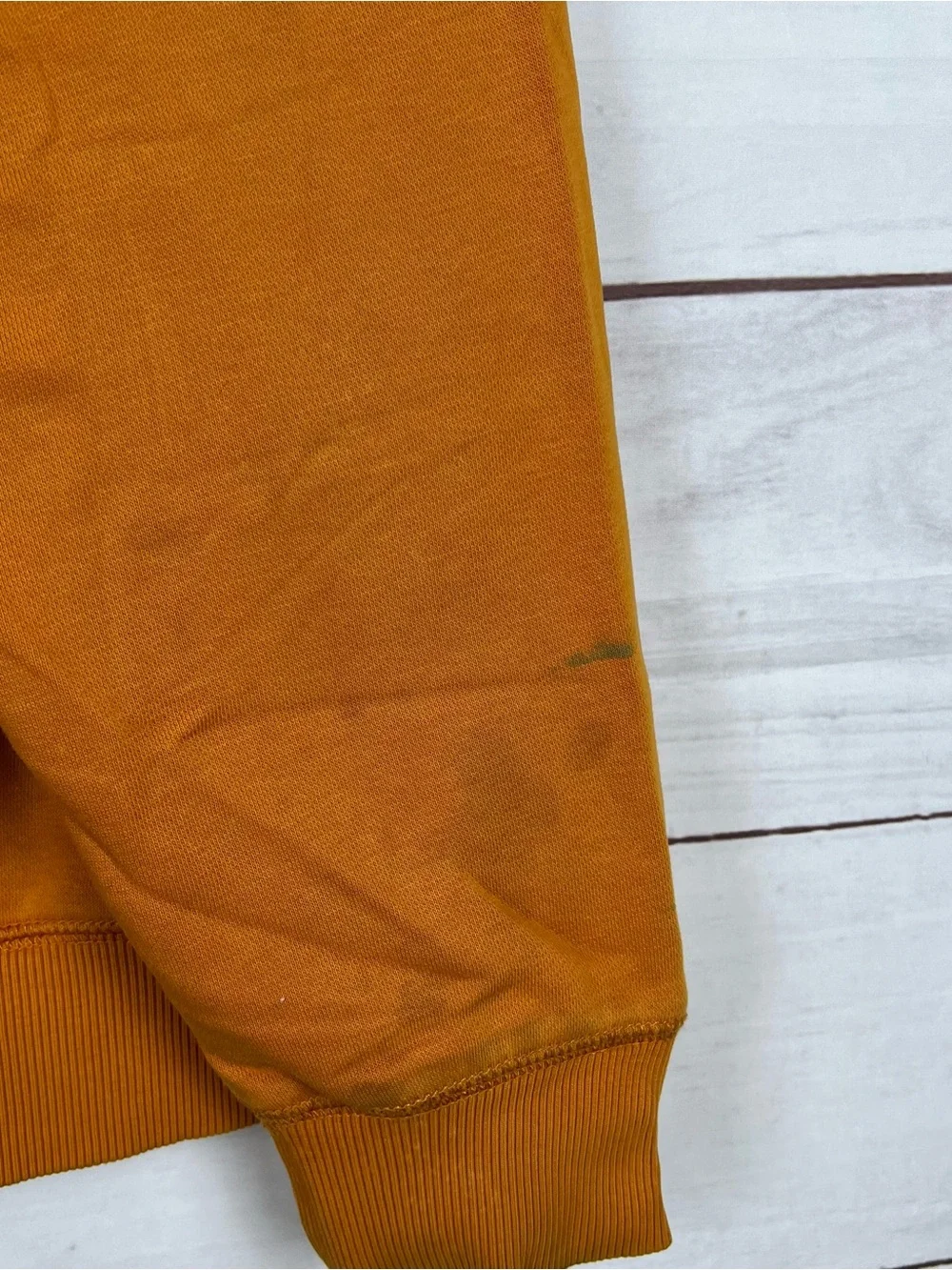 Y2K Vintage Nike Embroidered Swoosh Pullover Hoodie Size 2XL Mens Orange